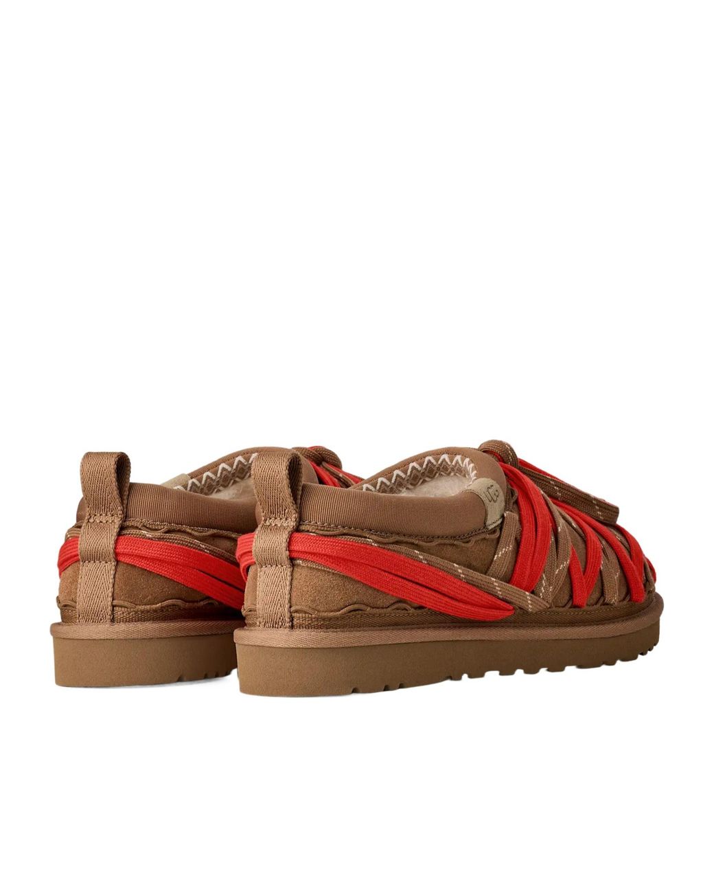 Ugg Red Tasman Lace-Up Slippers for men