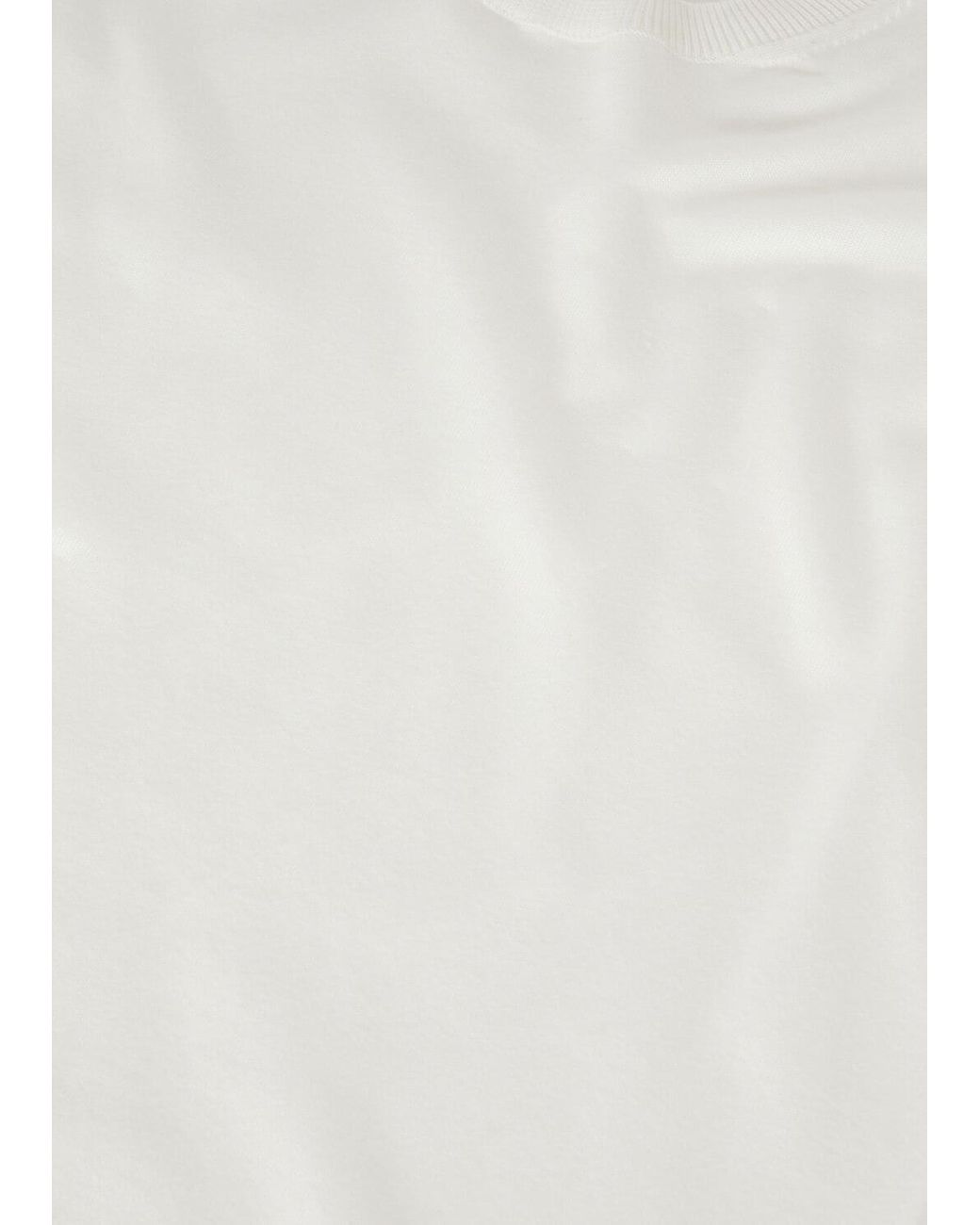 Loro Piana White Angera Crewneck T-Shirt