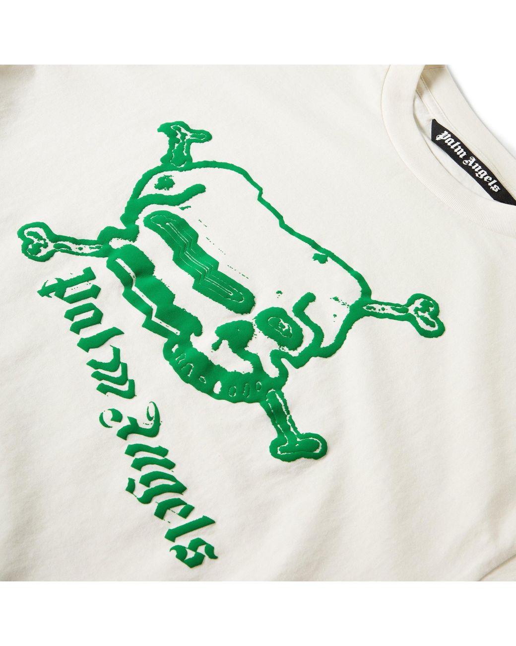 Palm Angels White T-Shirt for men