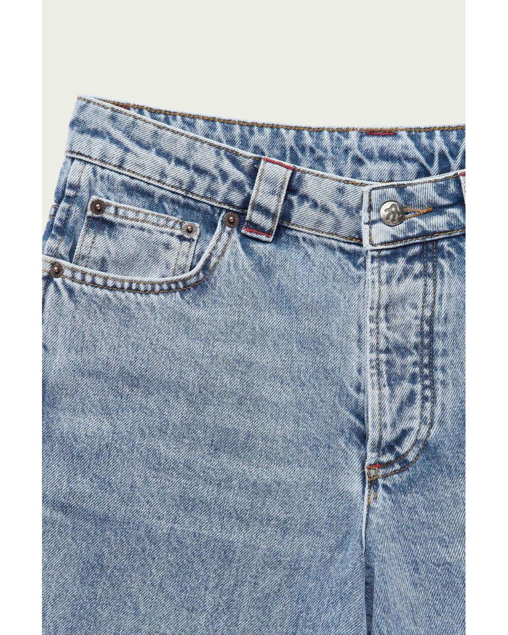 AVAVAV Blue Straight-Leg Jeans