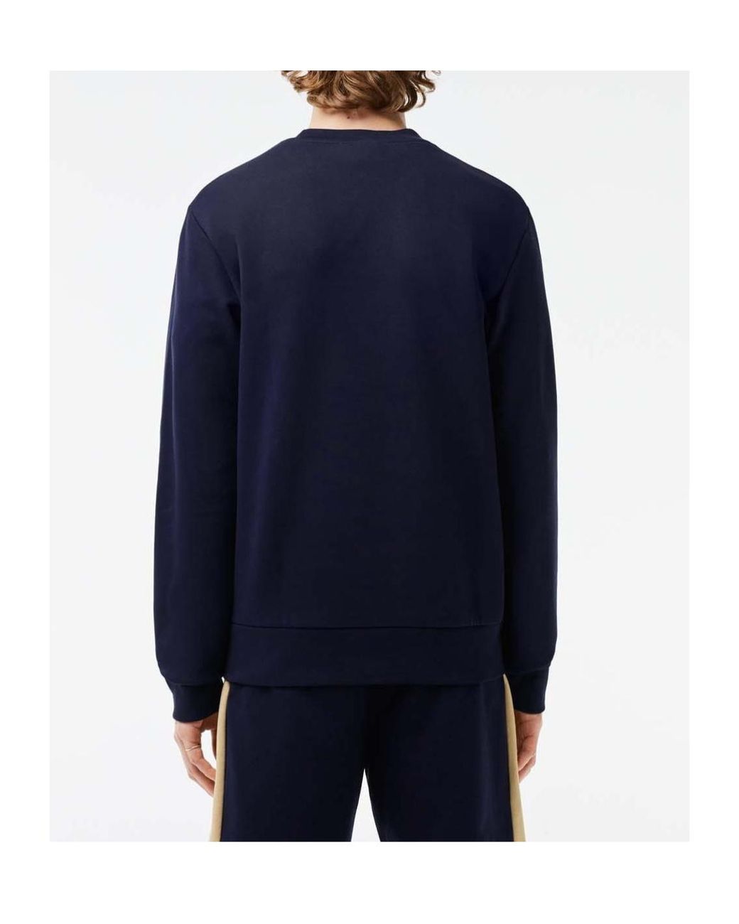 Lacoste Blue Classic Versatile Longsleeve Top for men