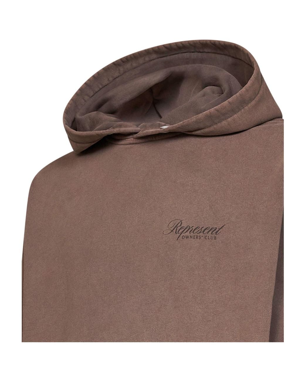 Represent Brown Owners Club Oversized Hoodie for men