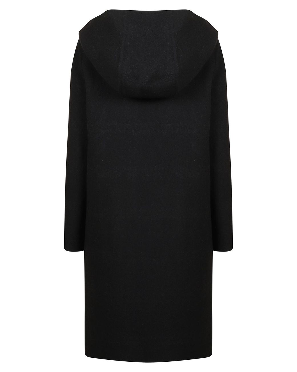 Burberry Black Hampshire Checked Belted Reversible Coat