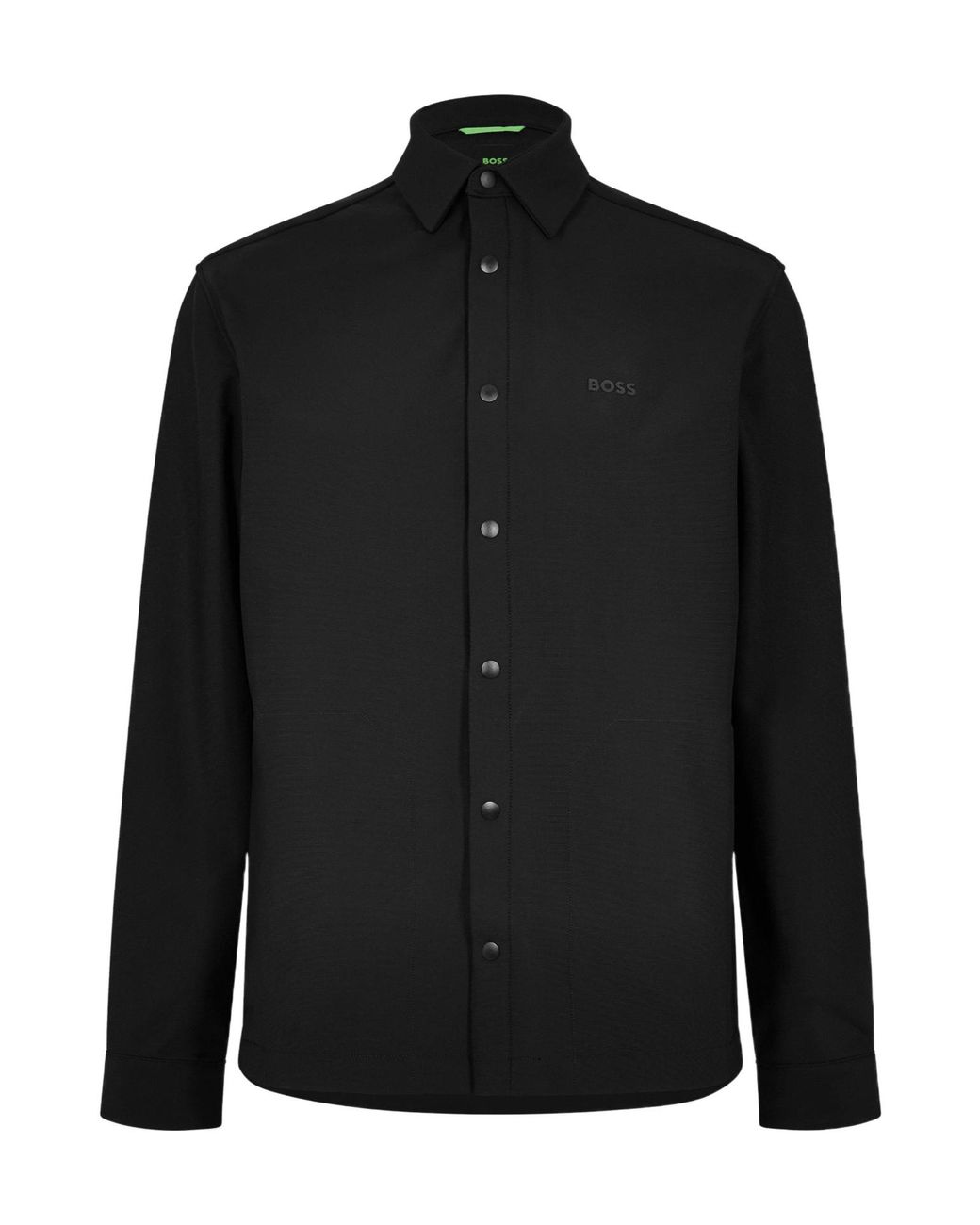 Boss Black Point-Collar Long-Sleeve Shirt for men