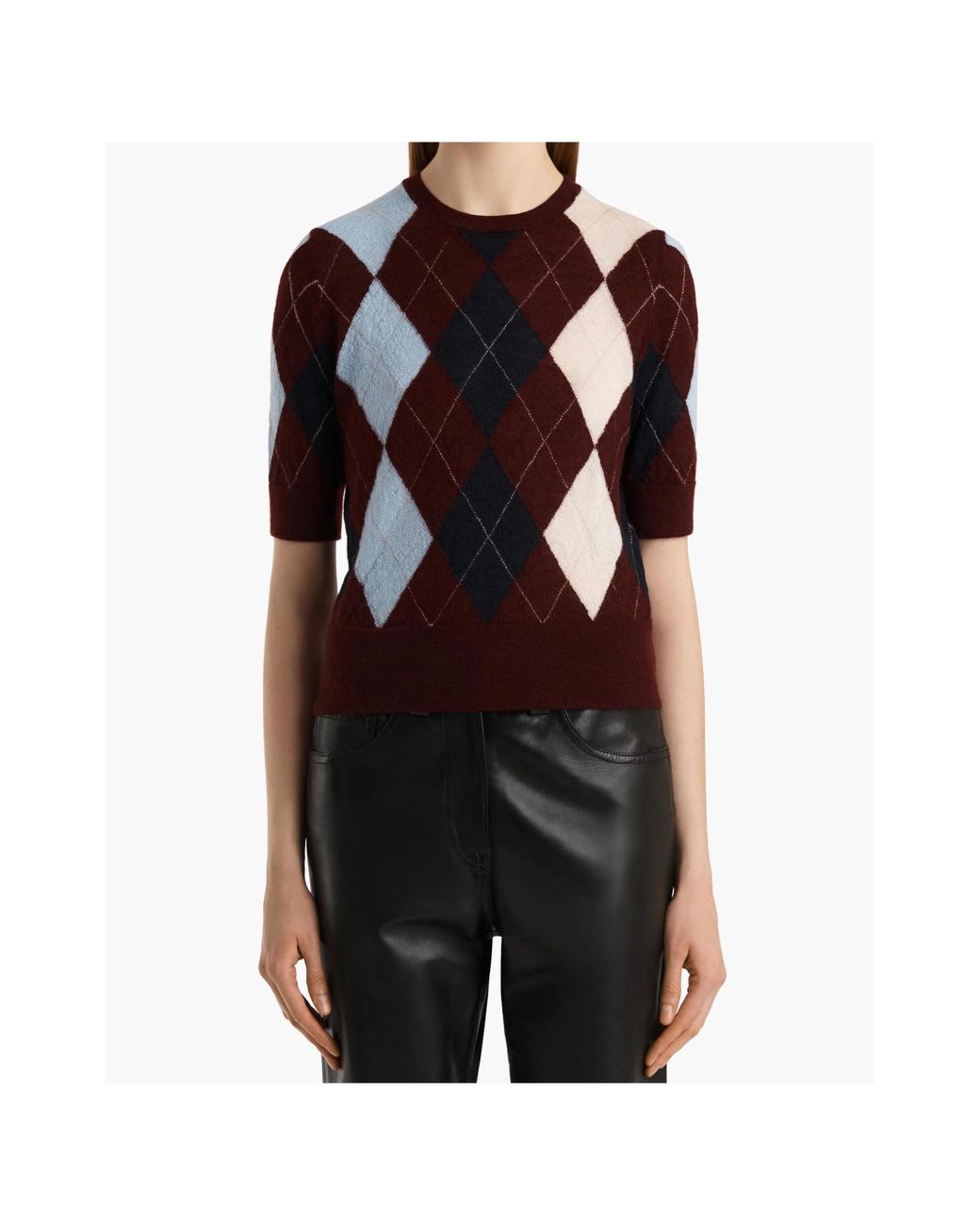 Khaite Purple Anders Top