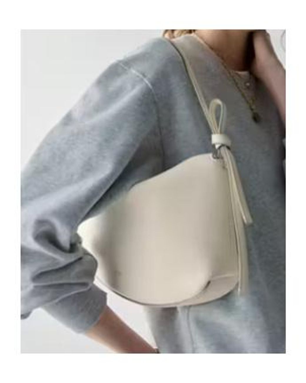 Kate Spade Gray Loop Shoulder Bag