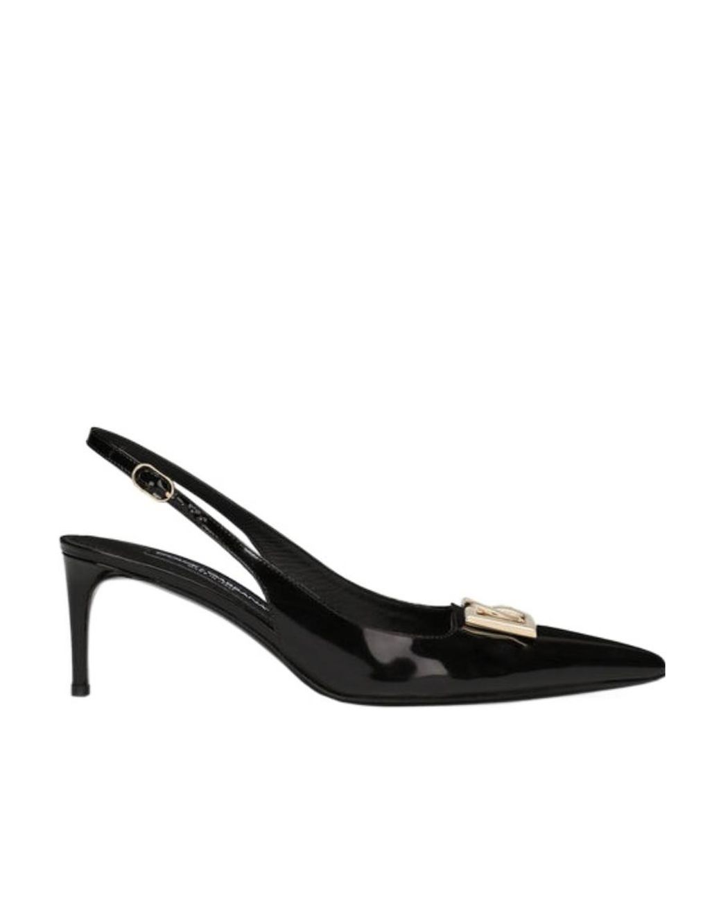 Dolce & Gabbana Black Slack-Heels