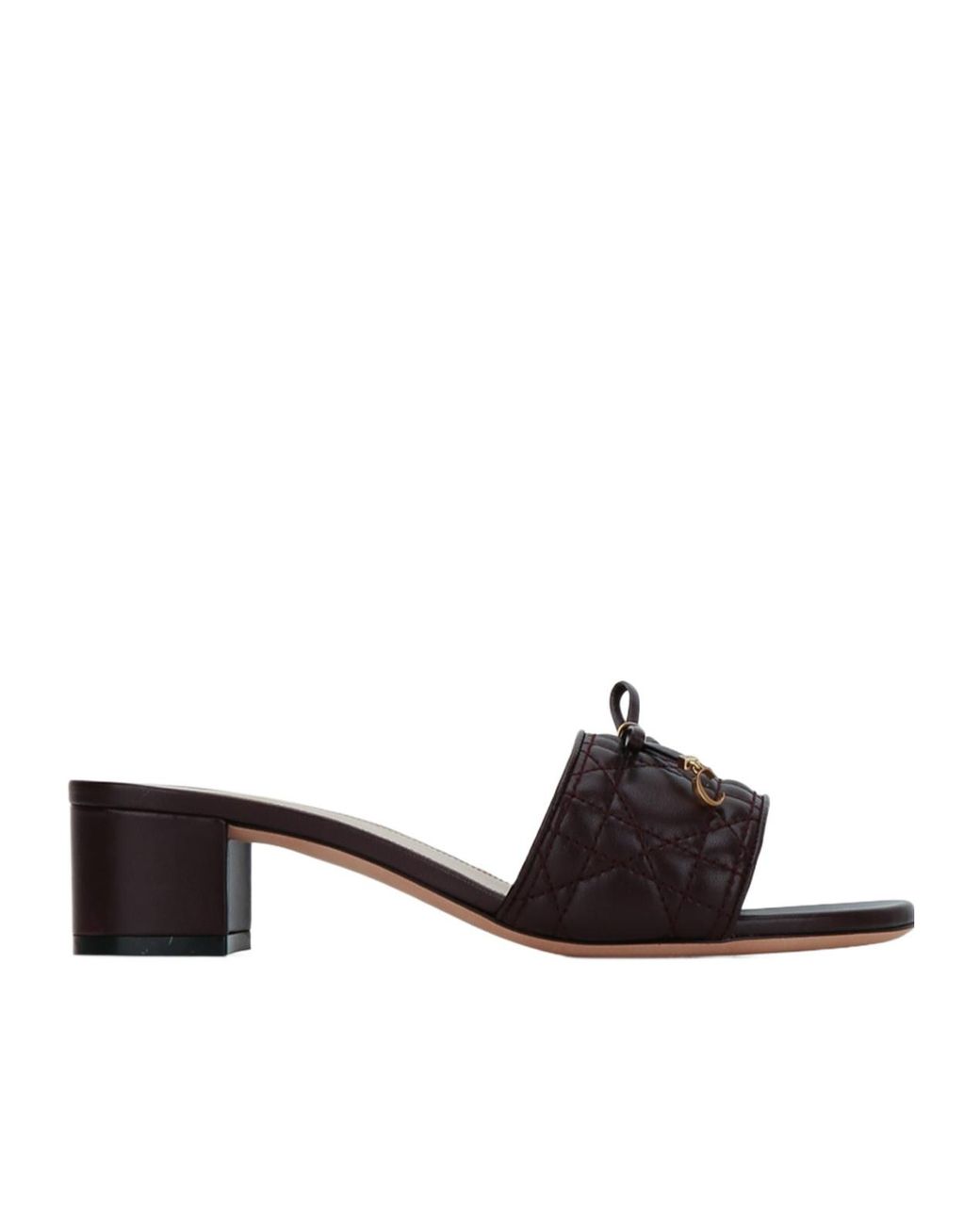 Dior Multicolor Cannage High-Heeled Sandals