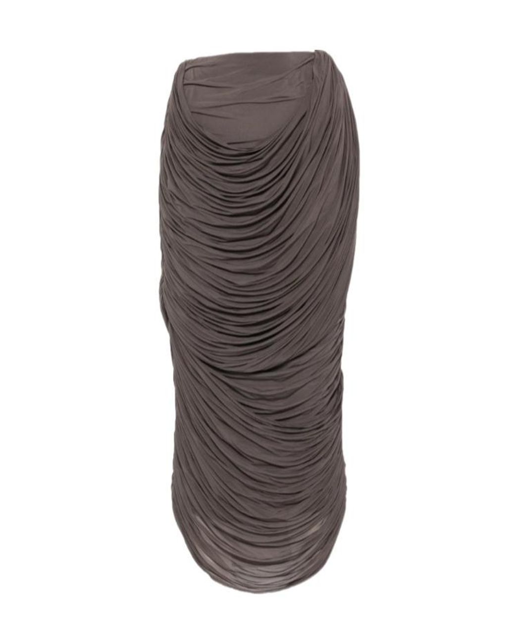 Magda Butrym Brown Ruched Skirt