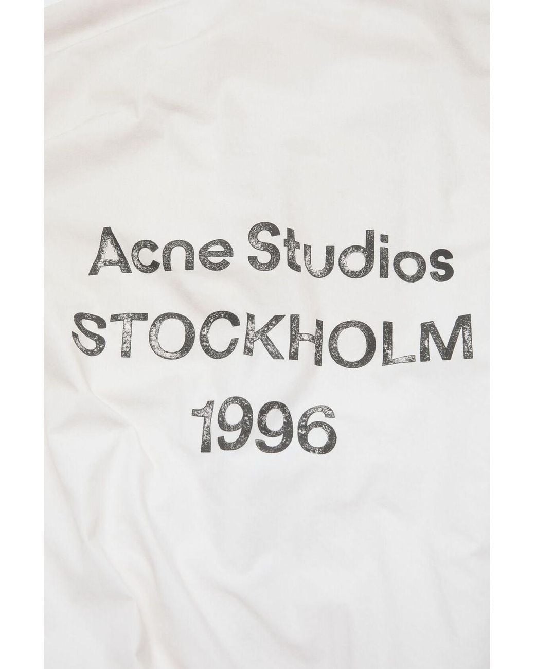 Acne White Jacket for men