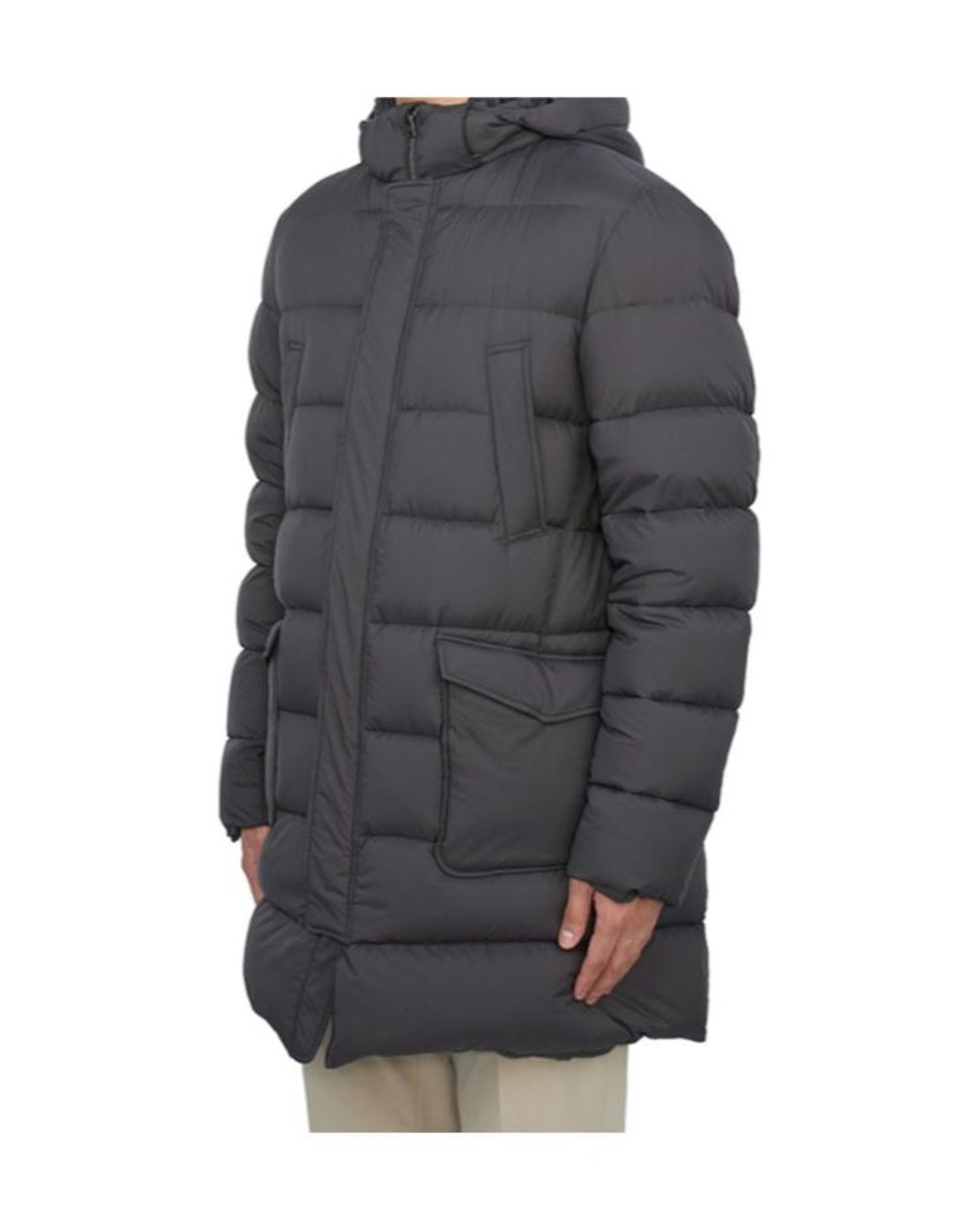 Herno Gray Long-Sleeved for men