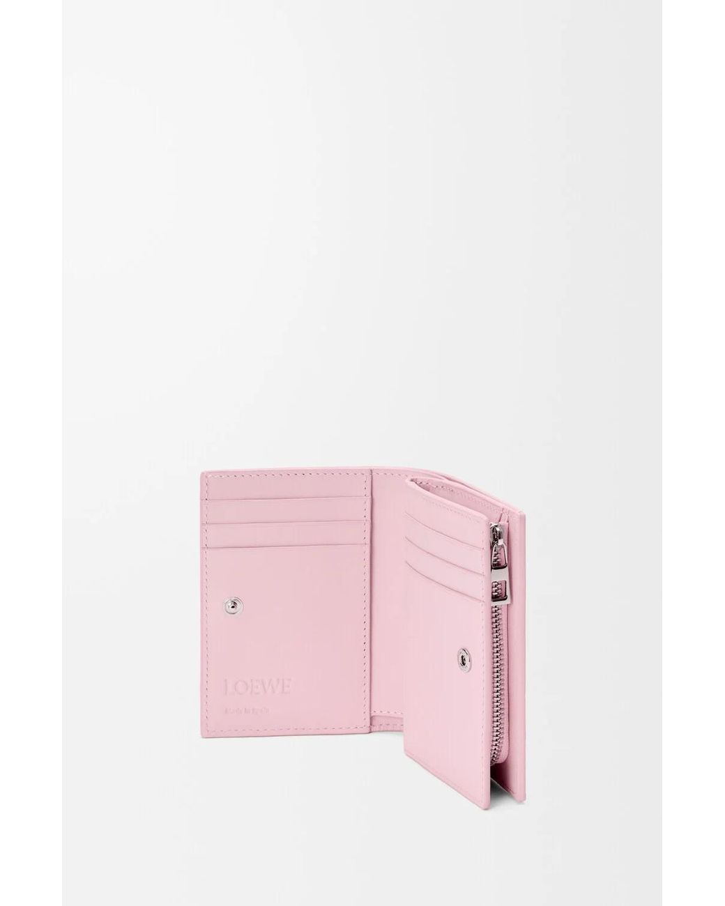 Loewe Pink Snap Wallet