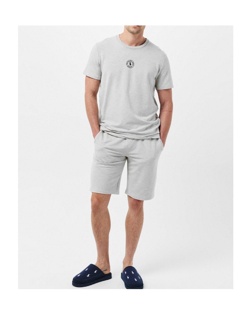 Polo Ralph Lauren White Minimalist Versatile Crew Neck T-Shirt for men