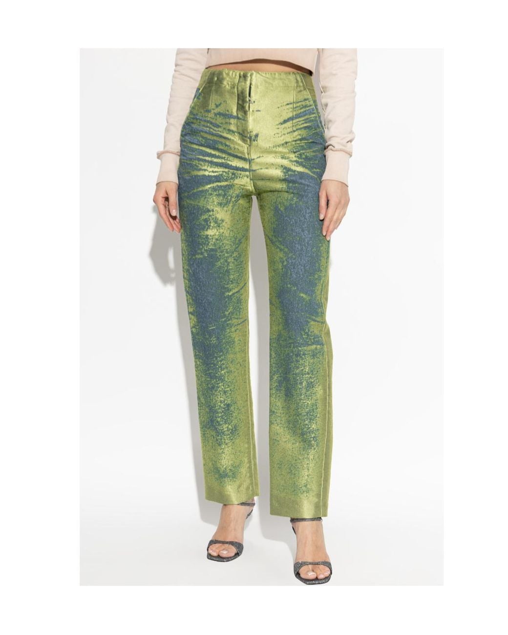 DIESEL Green D-Drelian-Fsi Trousers