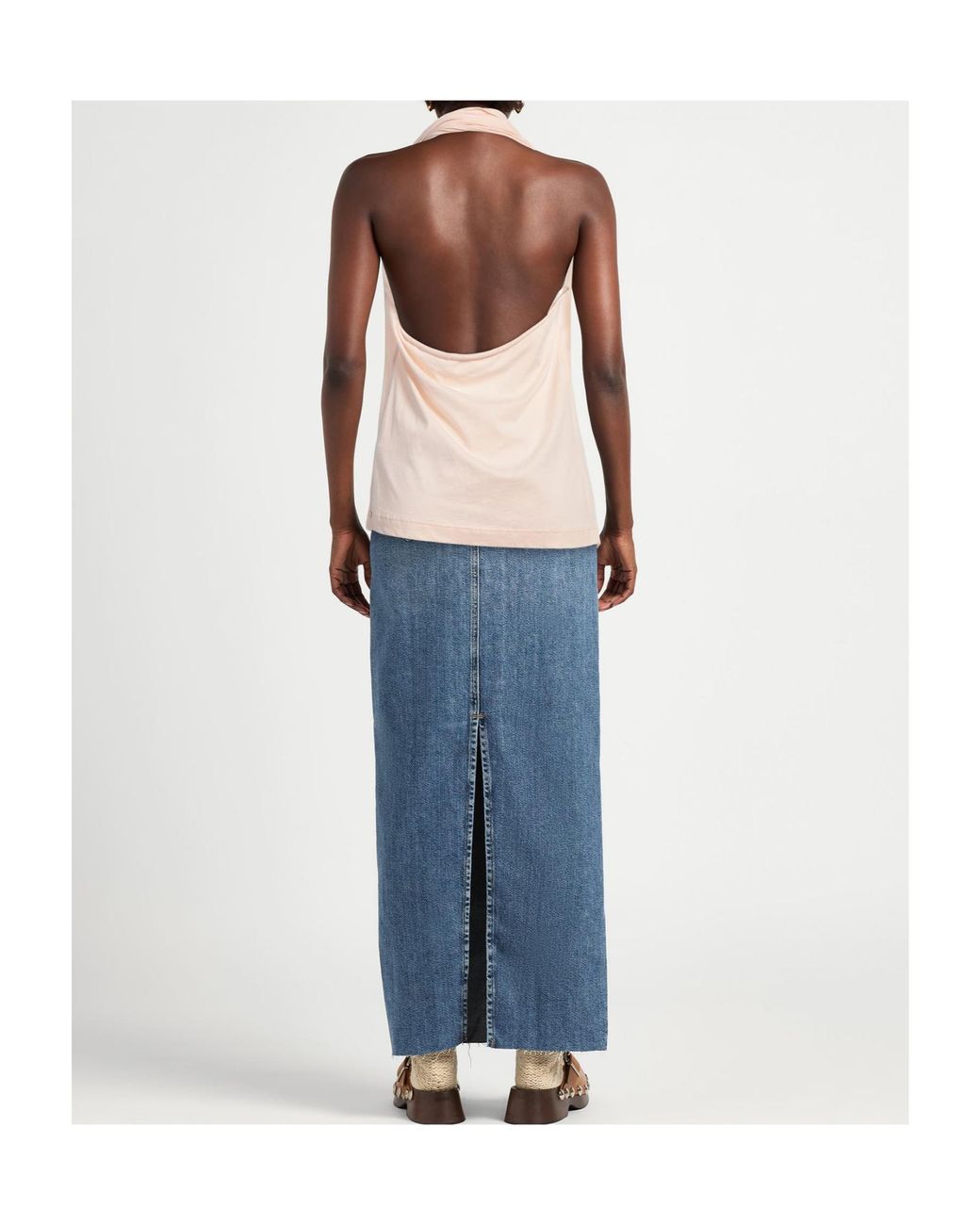 Sportmax Pink Knot Detail Vest