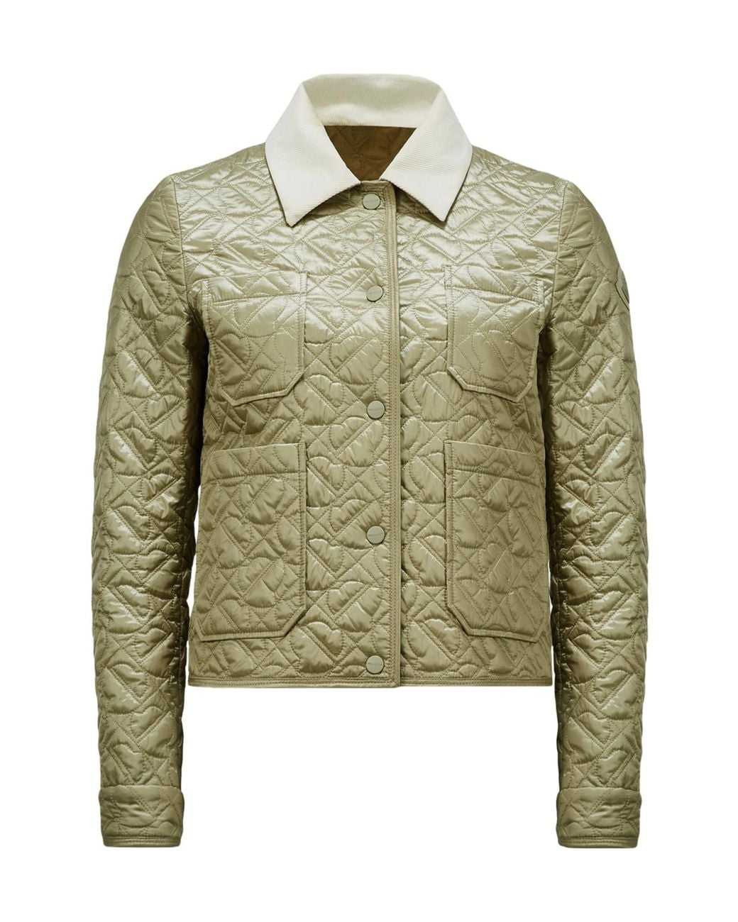 Moncler Green Varede Quilted Jacket