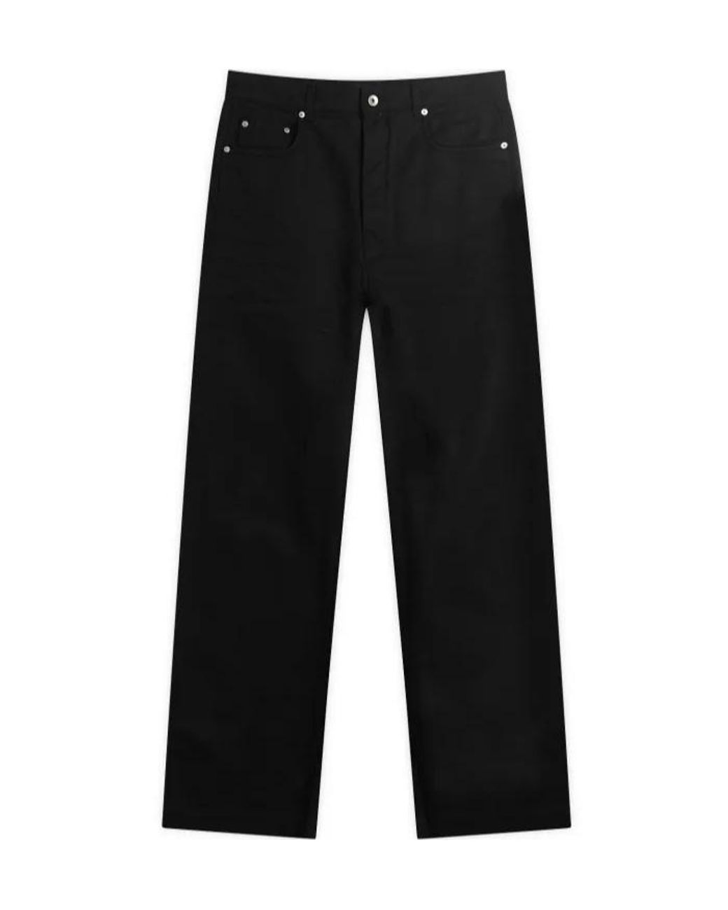Rick Owens Black Wide Leg Jeans for men