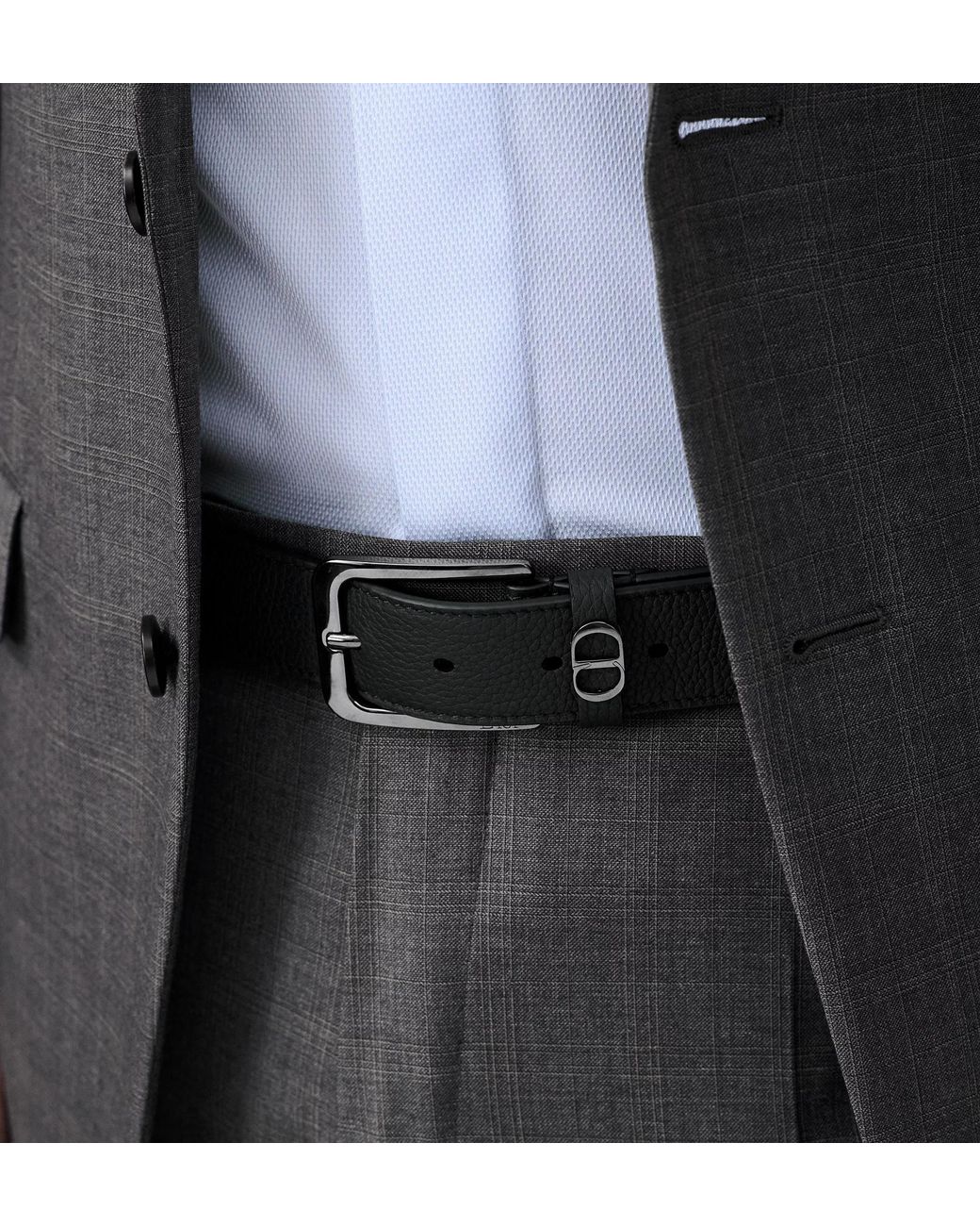 Dior White Homme Cd Icon Belt for men