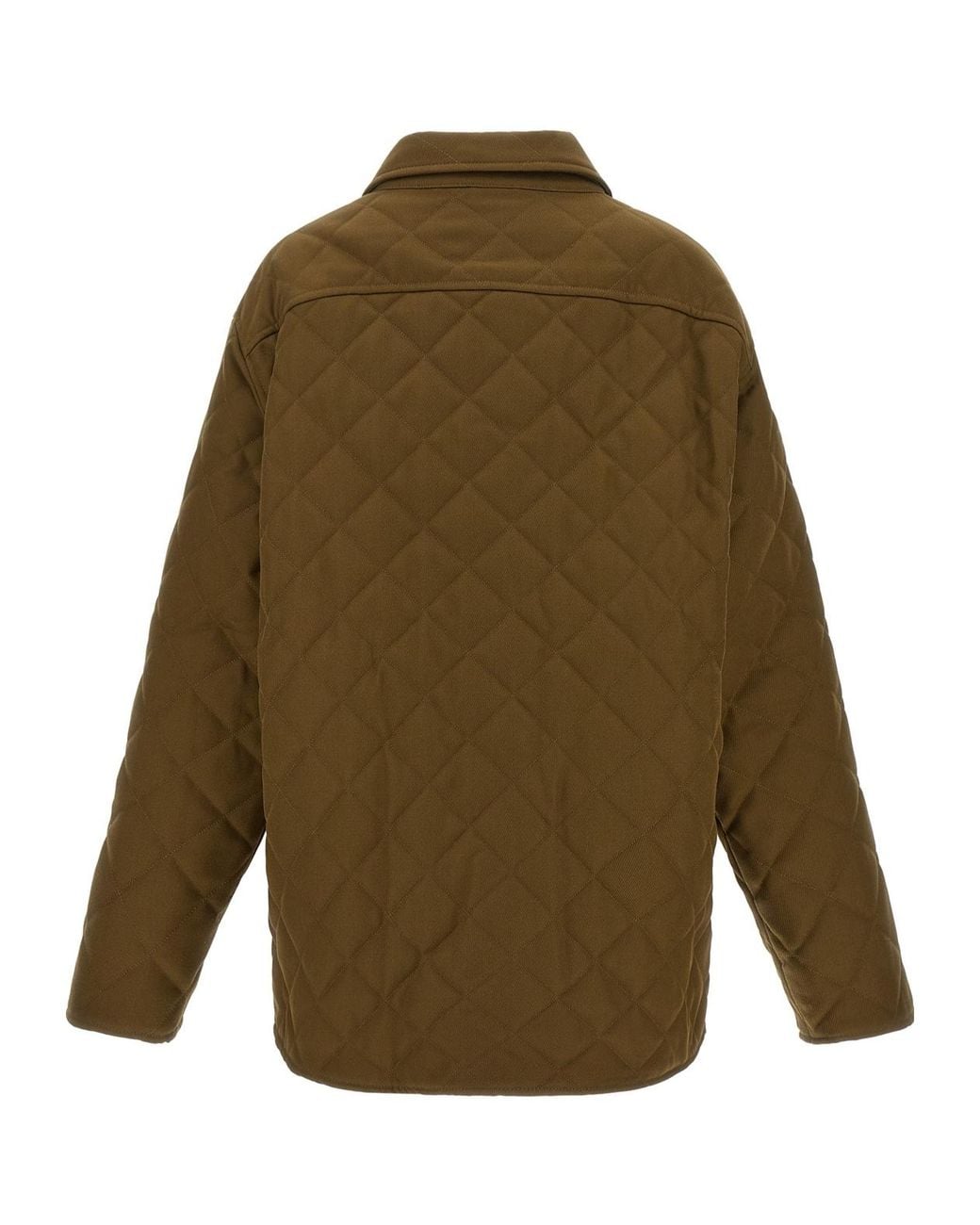 A.P.C. Green Georges Quilted Jacket for men