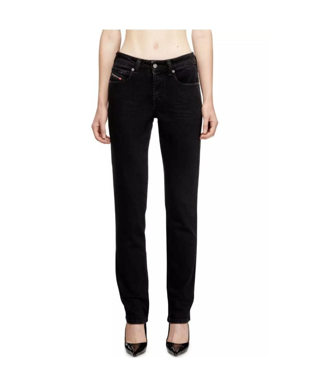 DIESEL Black 1992 D Jiann Straight-Leg Jeans
