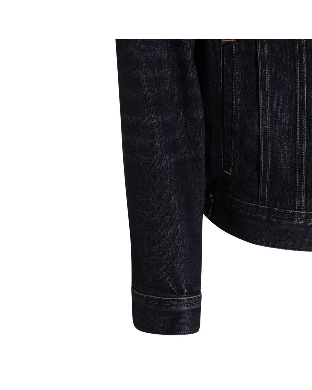 Tom Ford Blue Buttoned Denim Jacket for men