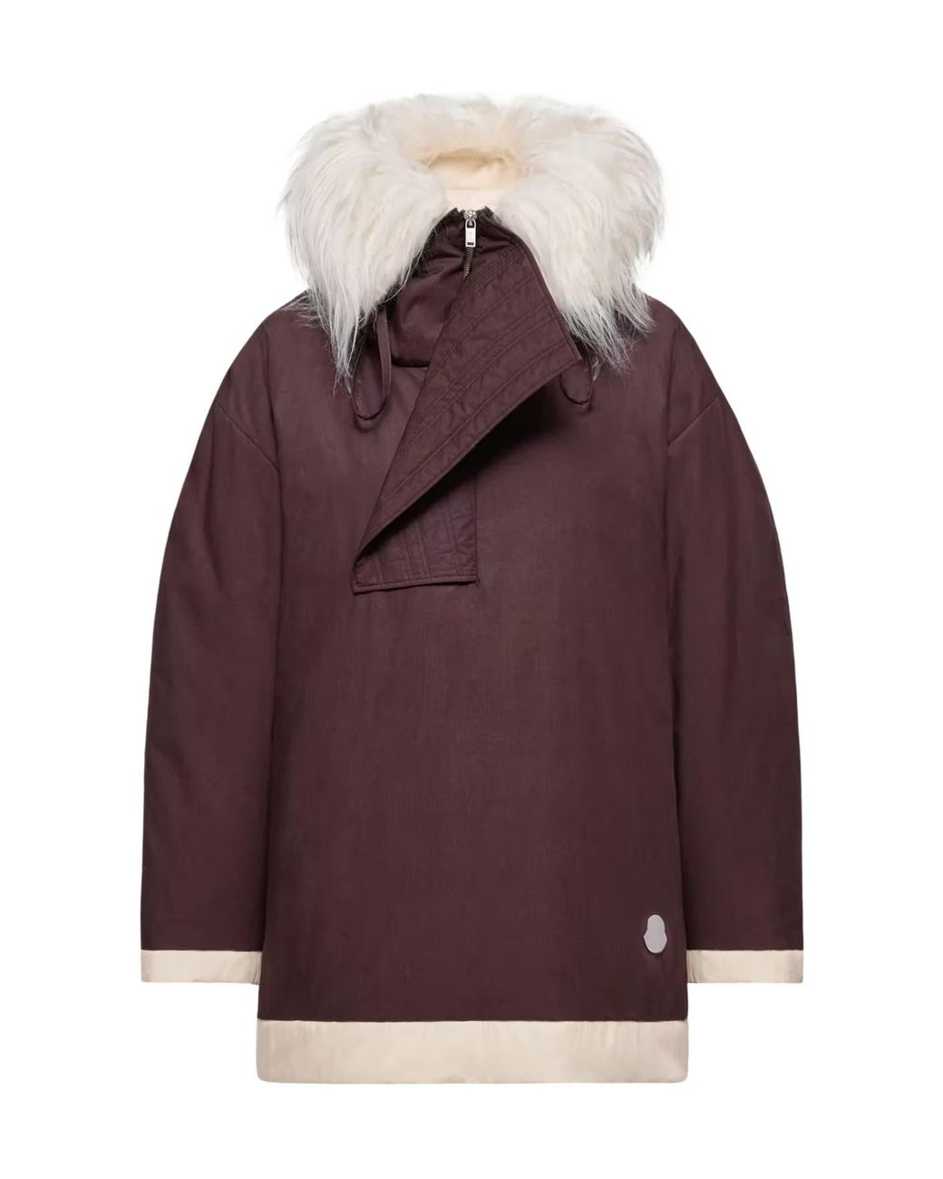 Moncler Purple Jil Sander Bowtiediene Short Down Jacket for men