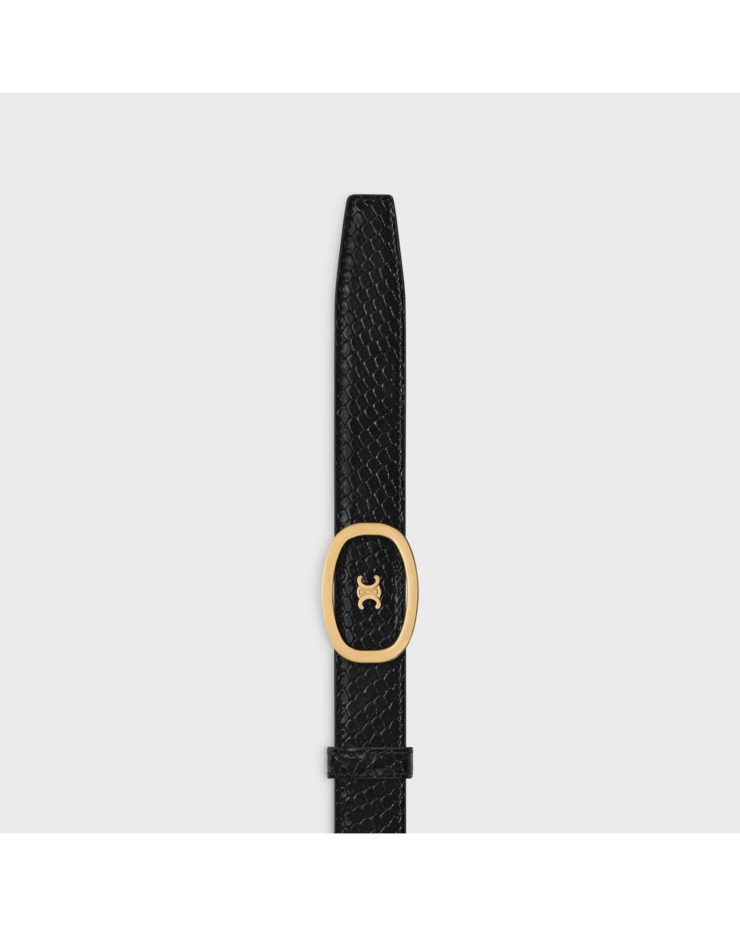 Céline White Medium 25Mm Reversible Alix Belt