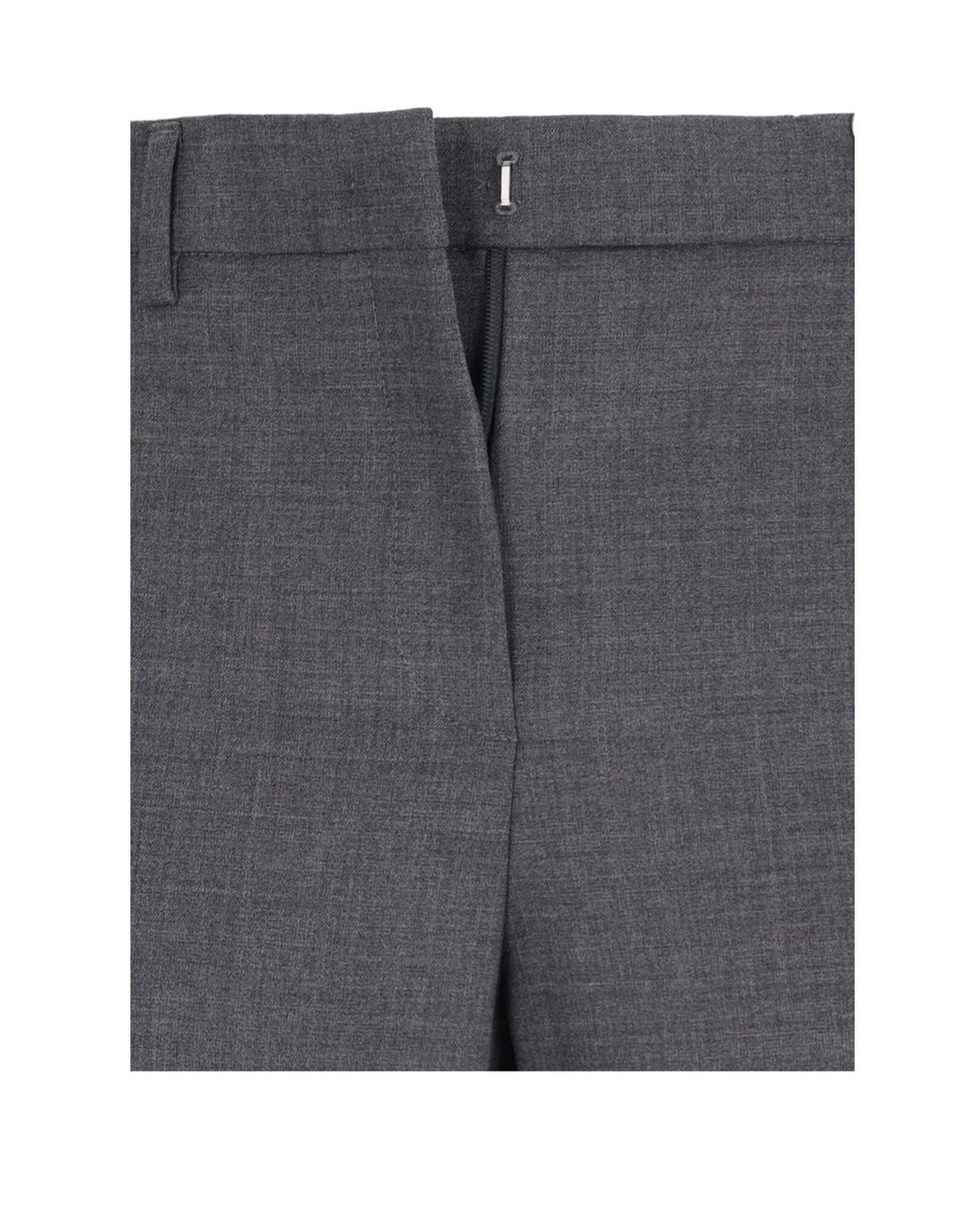 Incotex Gray Casual Trousers With Belt Loops