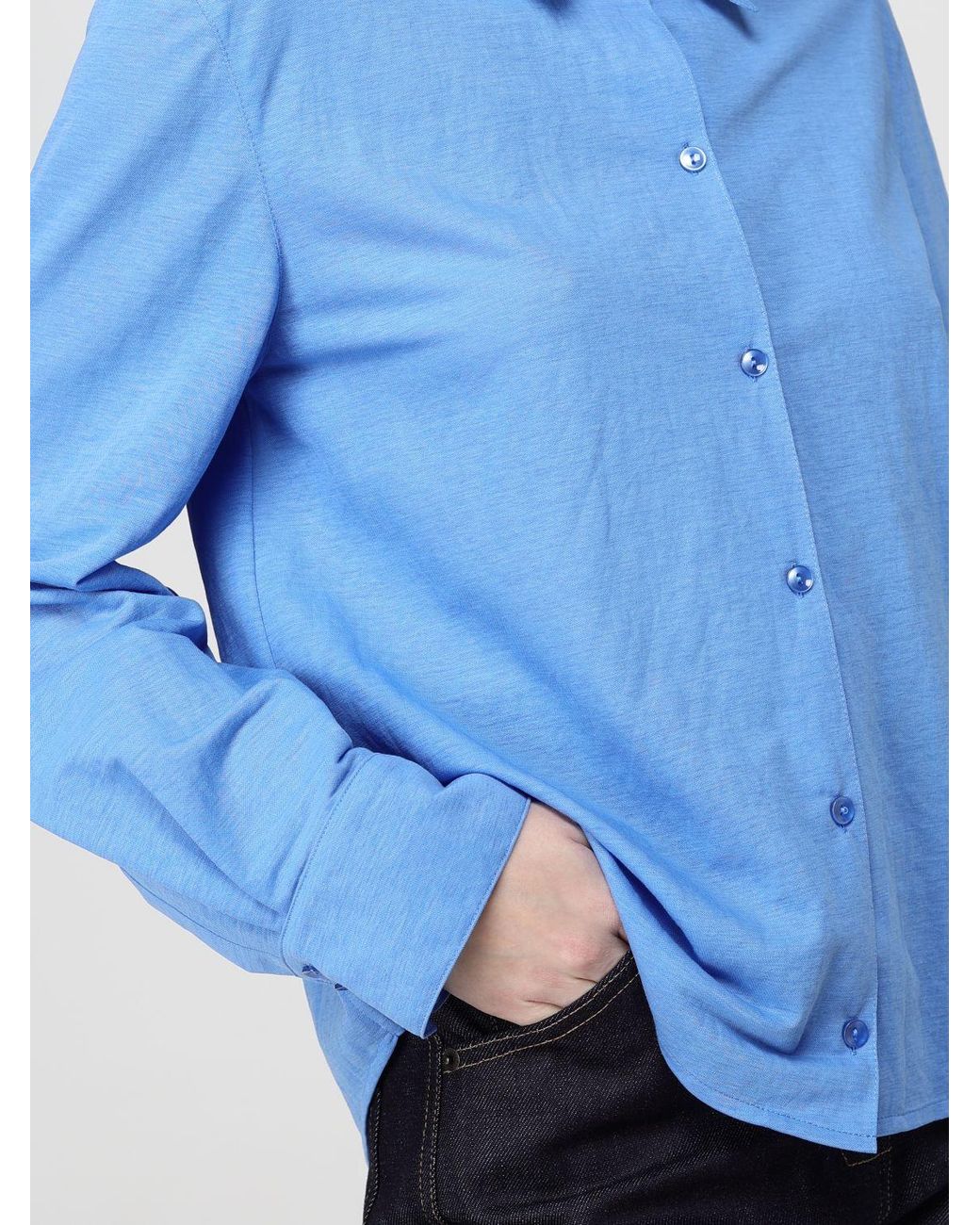 Low Classic Blue Buttoned Shirt