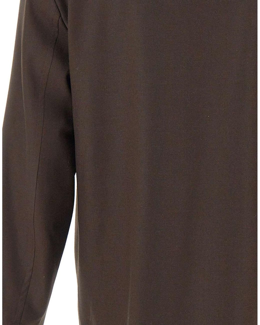 Briglia 1949 Brown John Shirt Collar Jacket for men
