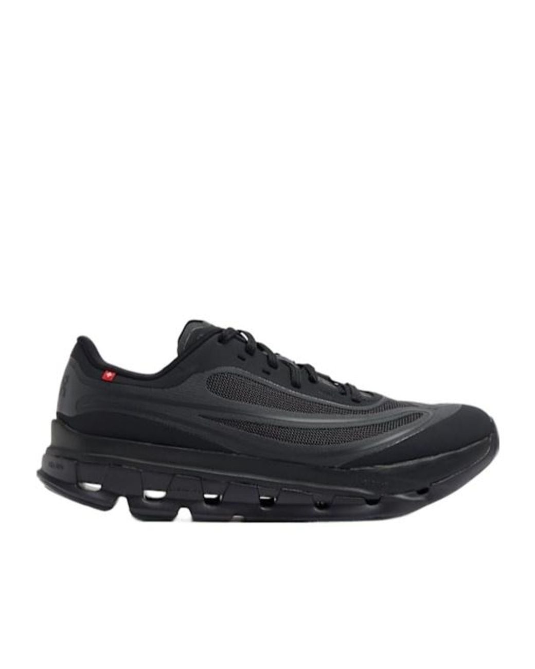 On Shoes Black Strap Thicksoled Sneakers for men