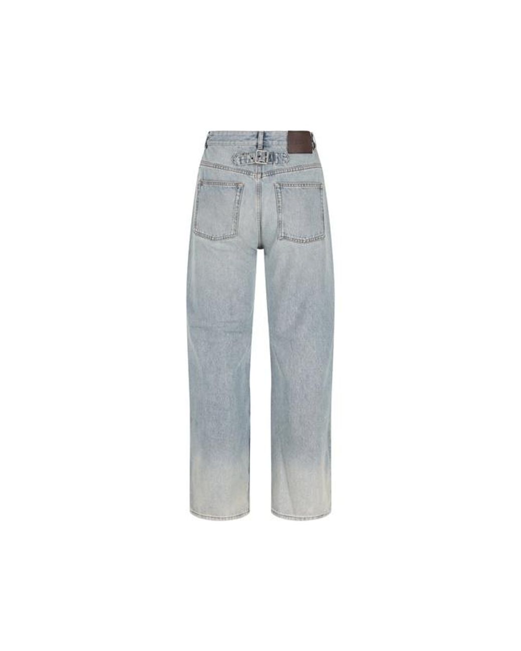 Loewe Blue Straight Leg Jeans for men