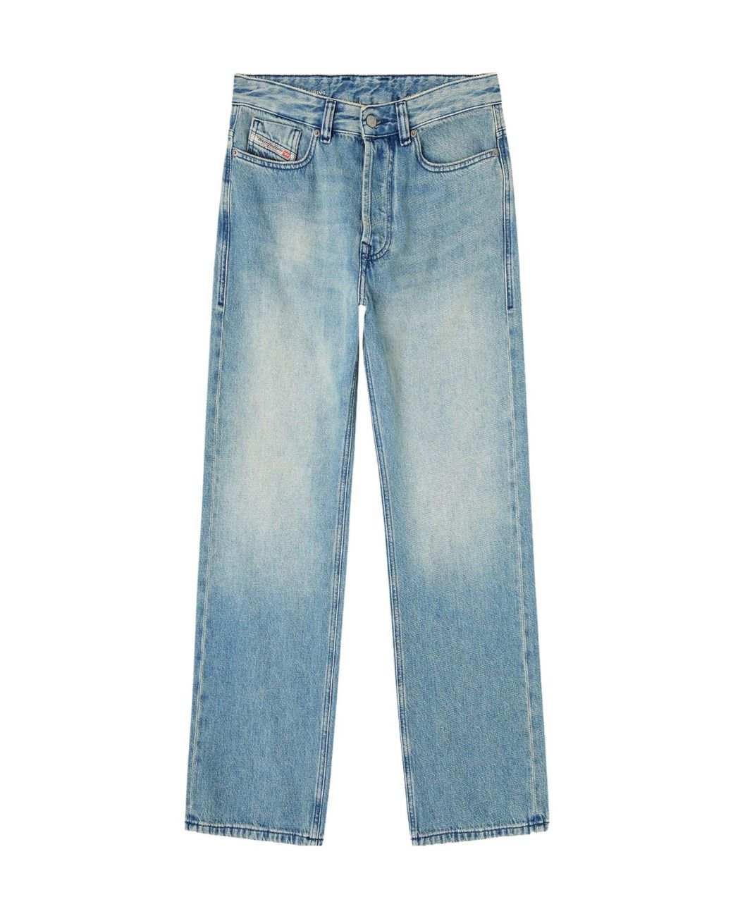 DIESEL Blue Versatile Loose Fit Jeans for men