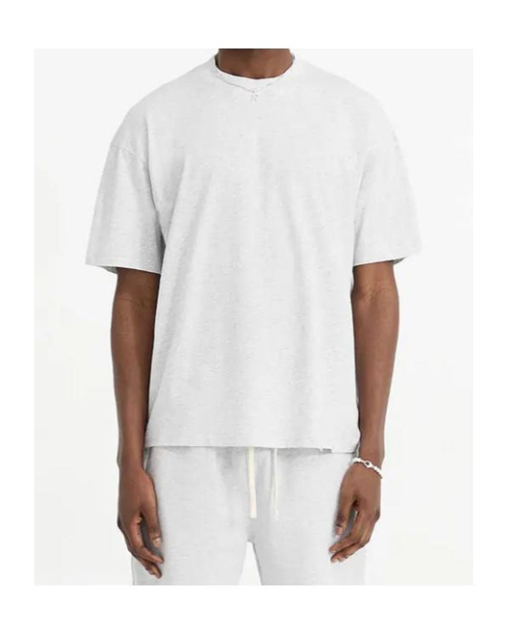 Represent White Initial Short-Sleeved T-Shirt for men