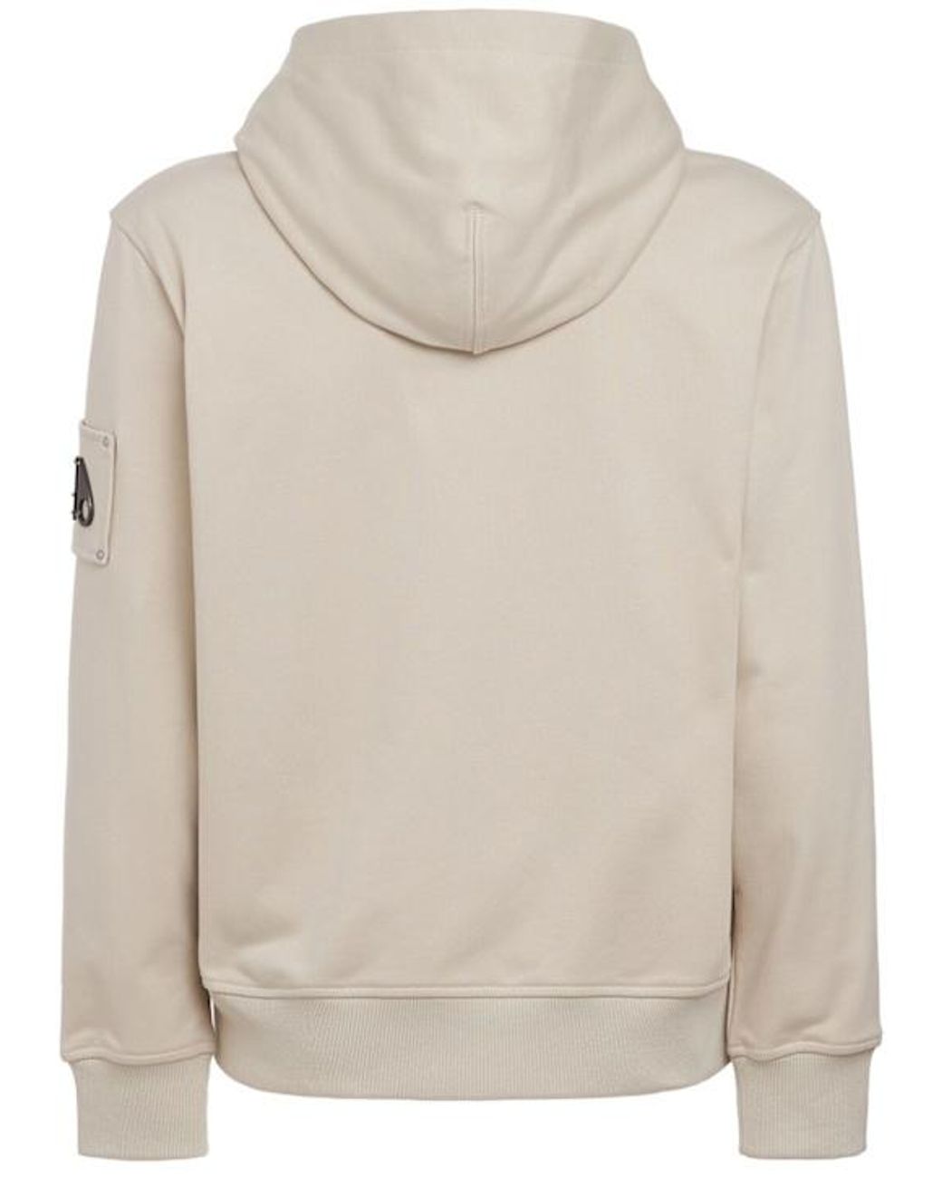 Moose Knuckles Natural Hartsfield Zip-Up Hoodie for men