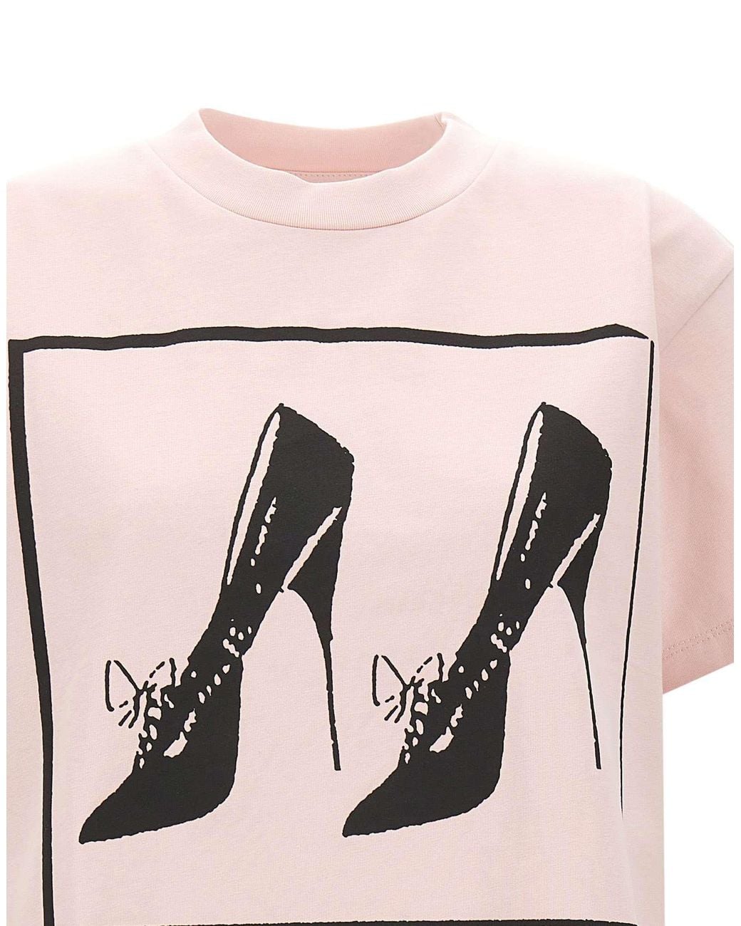 VAQUERA Pink All Eyes On Me Graphic-Print T-Shirt