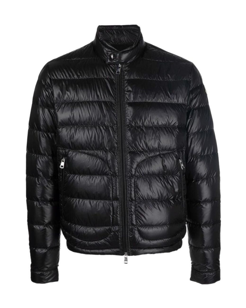 Moncler Black Acorus Short Down Jacket for men