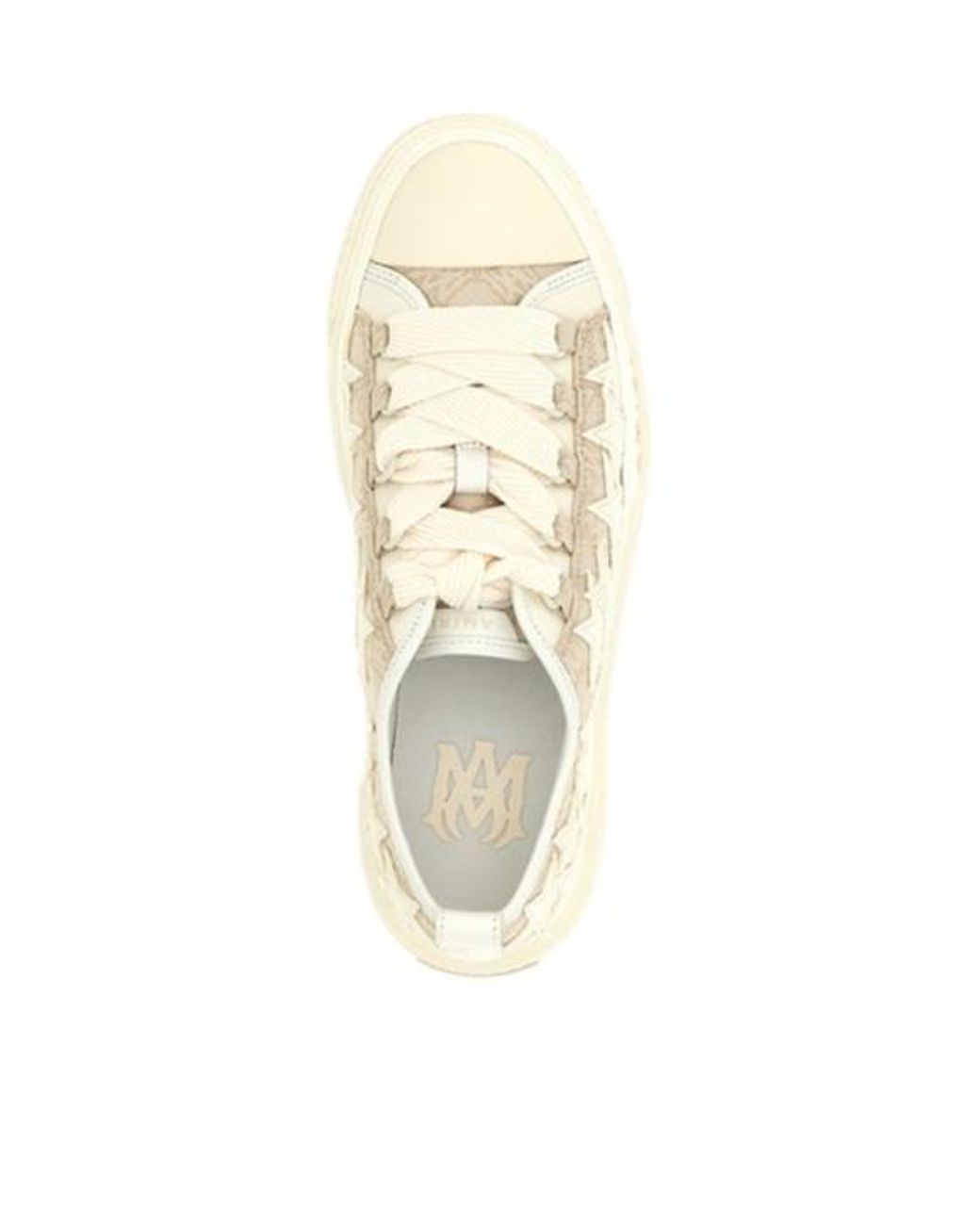 Amiri Natural 'Ma Quad Stars Court Low' Sneakers