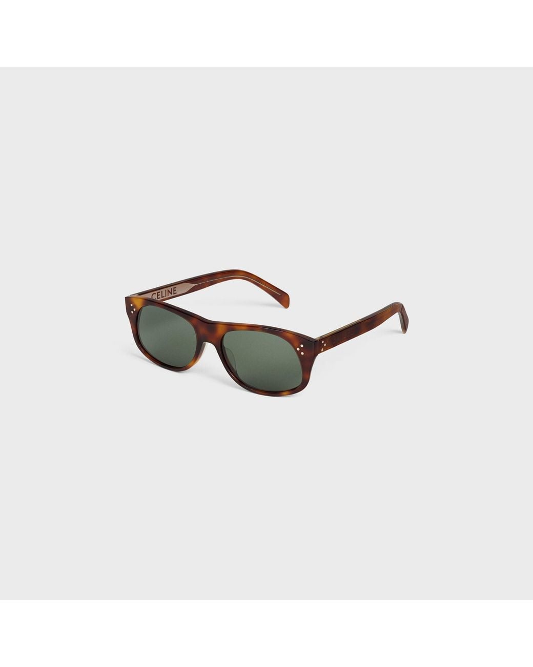 Céline Green Frame 65 Sunglasses for men
