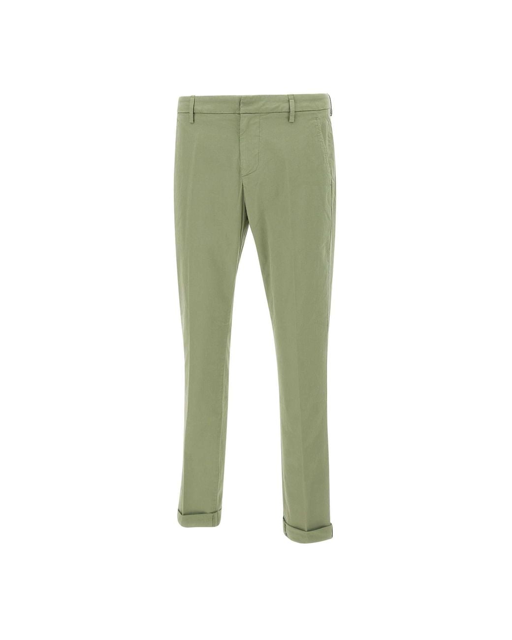 Dondup Green Gaubert Slim-Fit Pants for men
