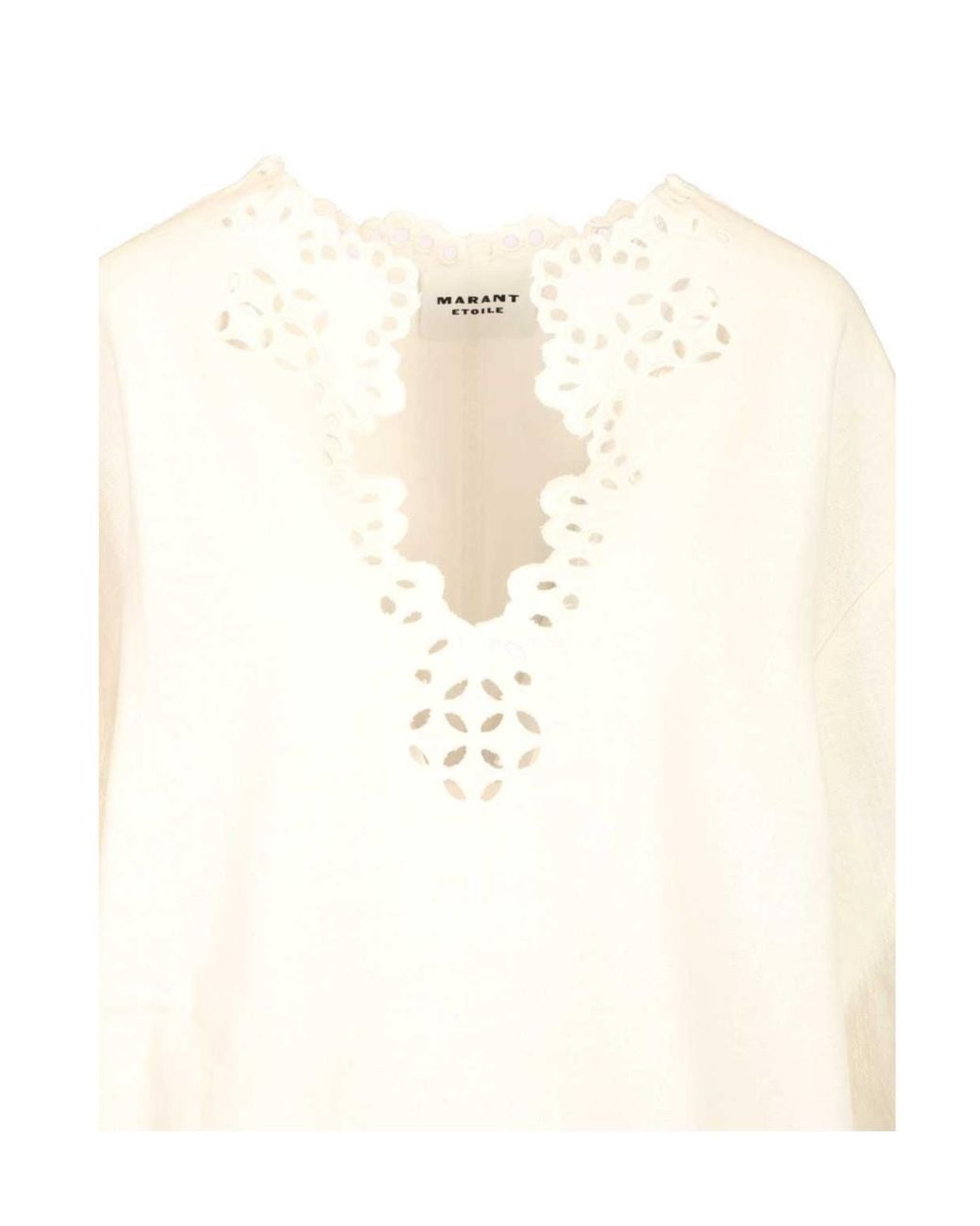 Isabel Marant White Isabel Marant Étoile Sherazade Broderie Top