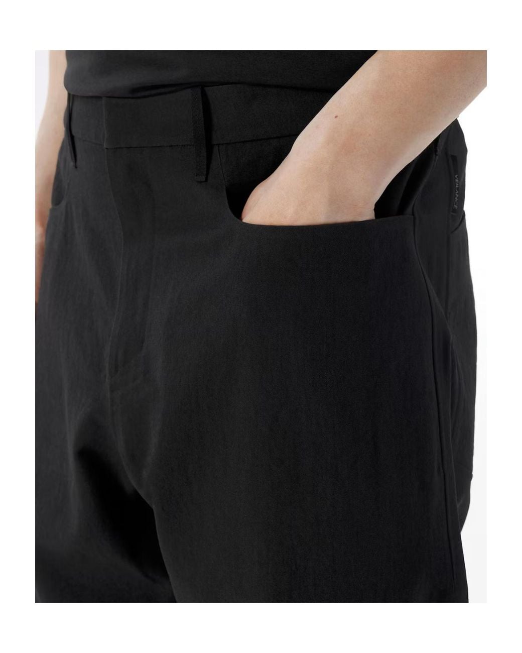 Veilance Black Saic Pant for men