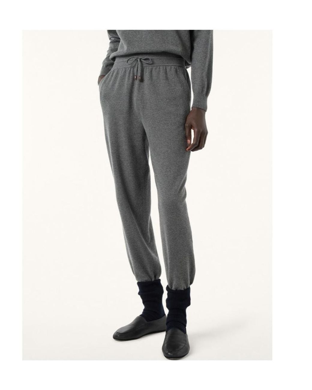 Loro Piana Gray Merano Trousers for men