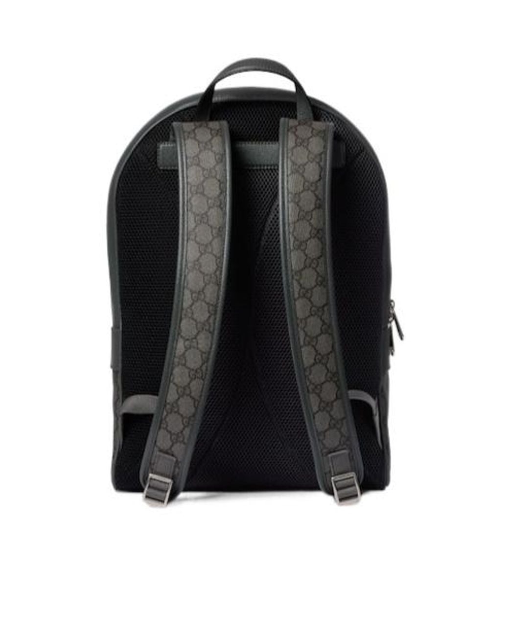 Gucci Gray Ophidia Monogrammed Medium Backpack for men