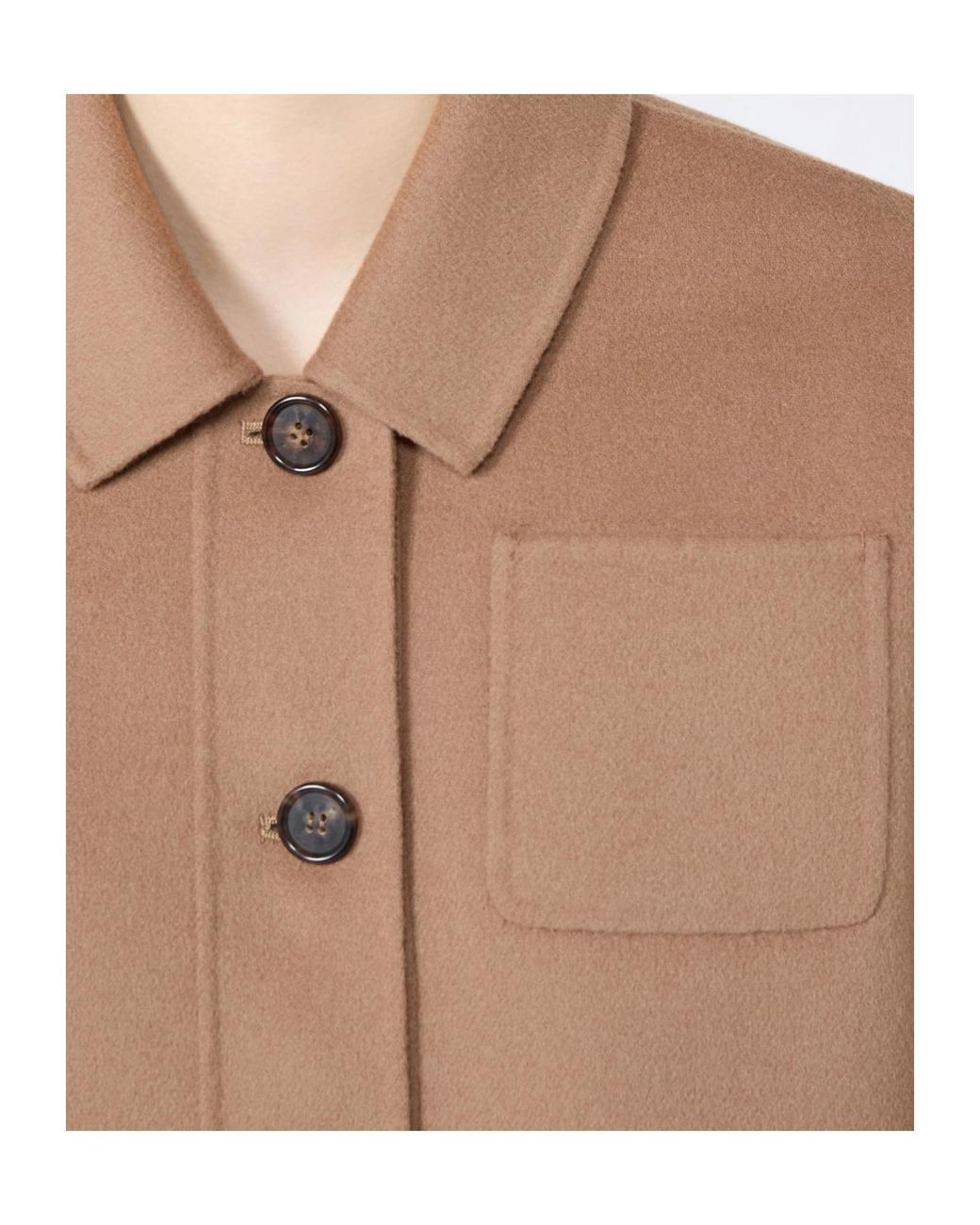 Max Mara Natural 'S Smmgiglio Button-Up Jacket
