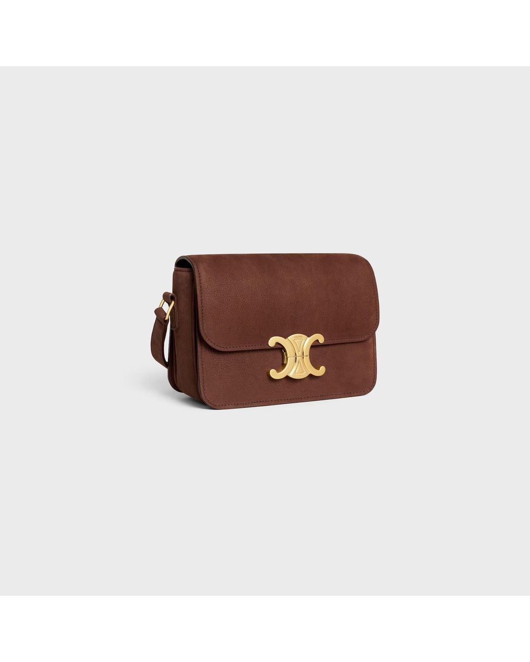 Céline Brown Teen Triomphe Bag