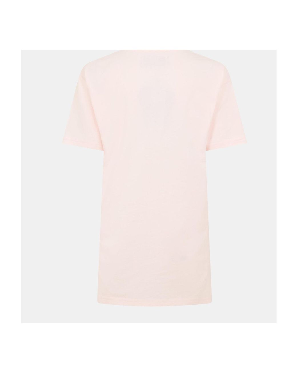 Vivienne Westwood Pink Sweet Versatile Solid Color T-Shirt