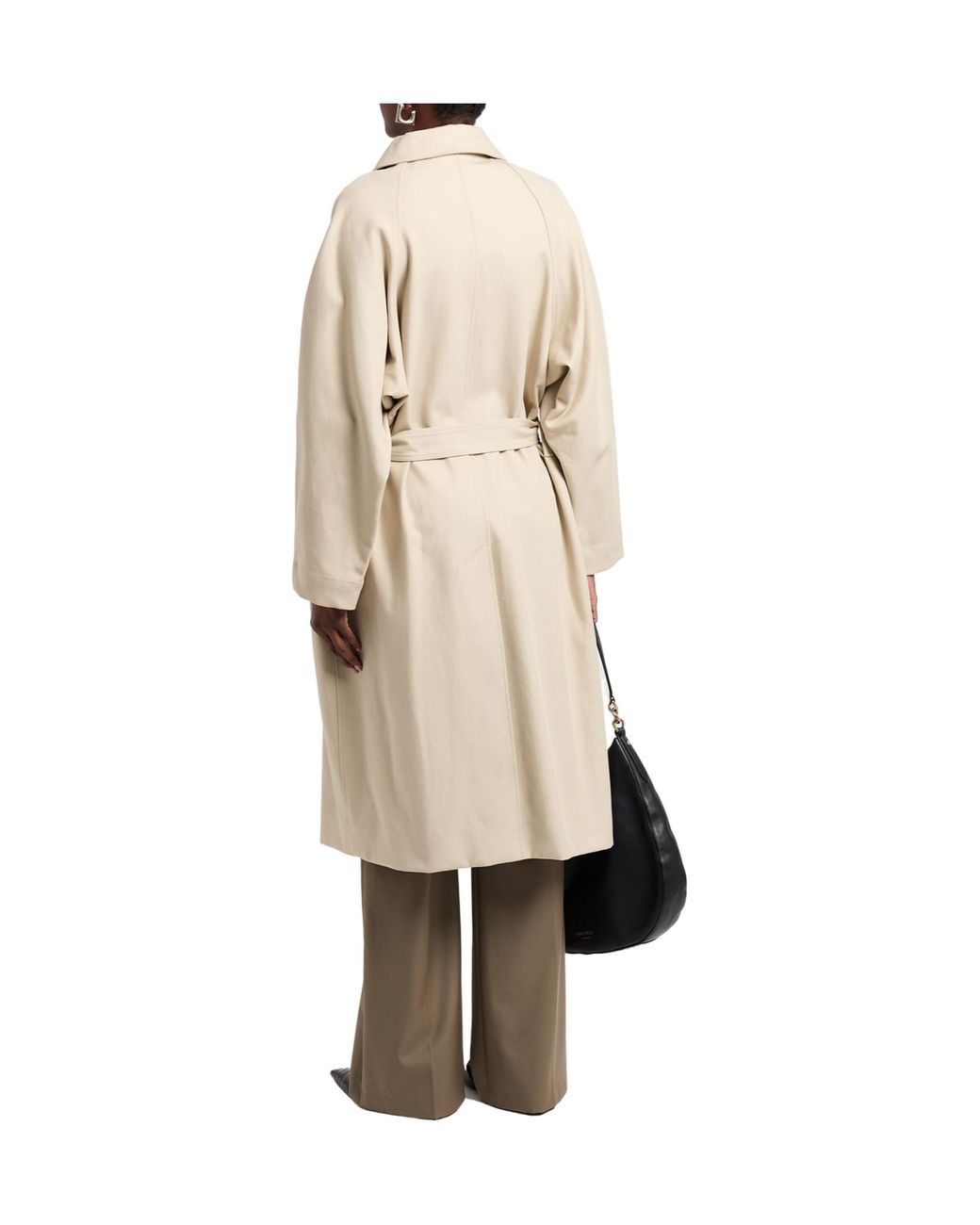 Rag & Bone Natural Minimalist Long Trench Coat