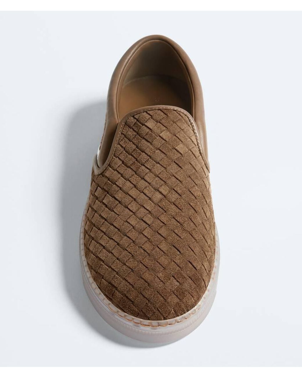 Bottega Veneta Brown Serena Low-Top Casual Shoes for men