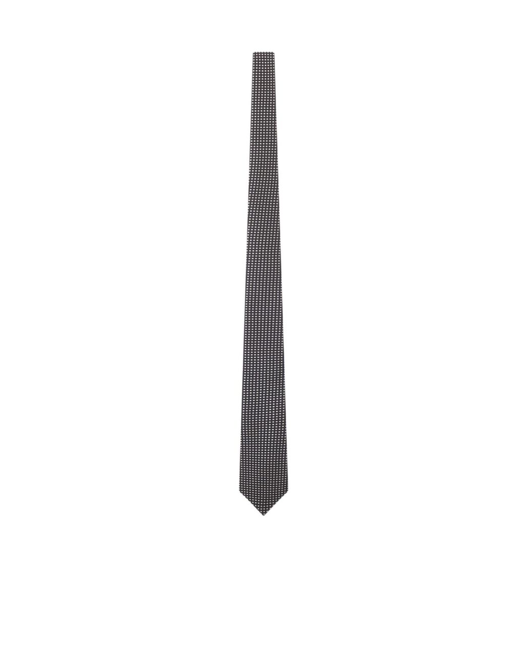 Tom Ford White Geometric-Pattern Silk Tie for men